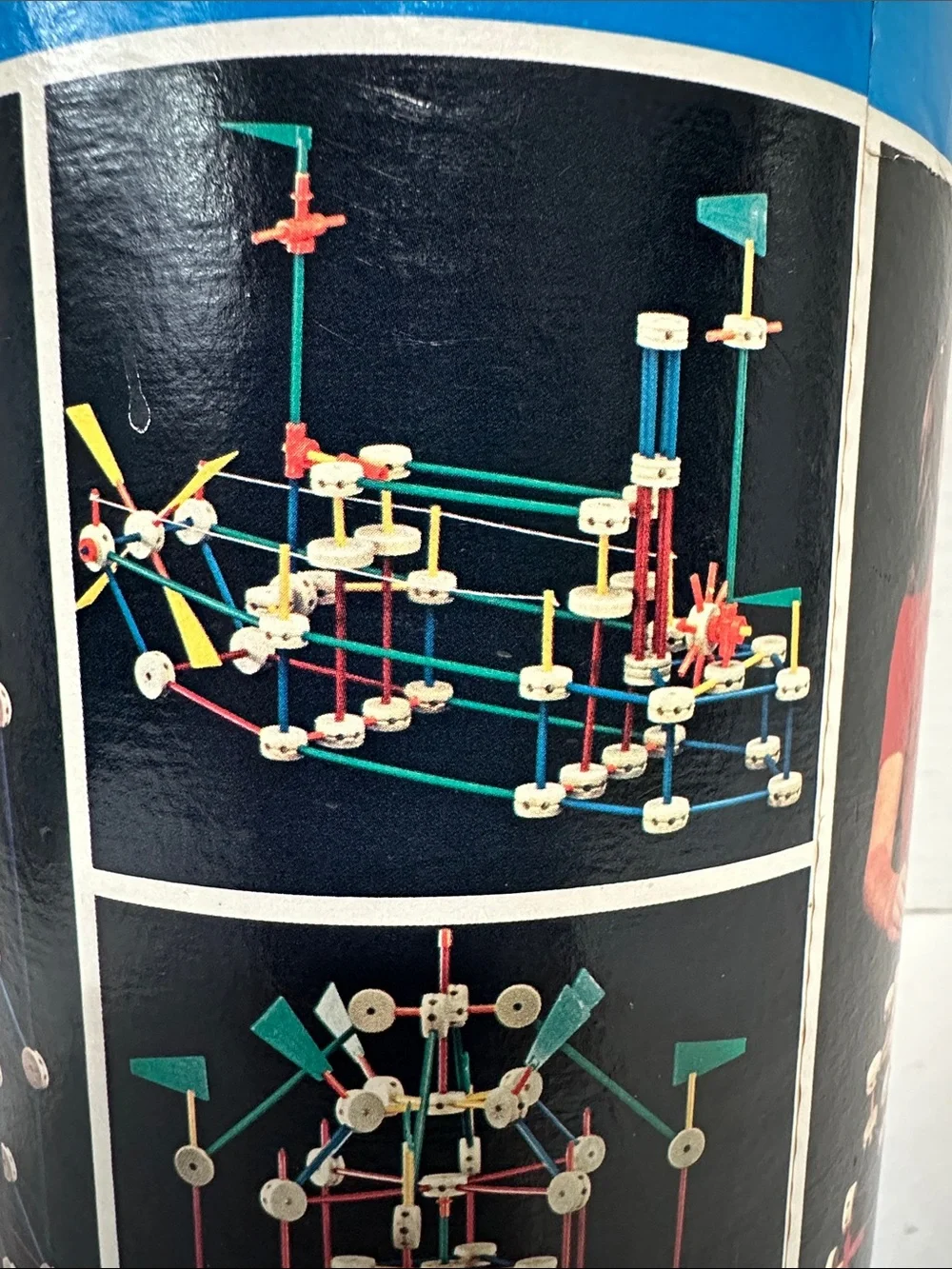 1970’s The Original Tinkertoy Construction Set Giant Engineer